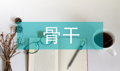 骨干老師實訓體會